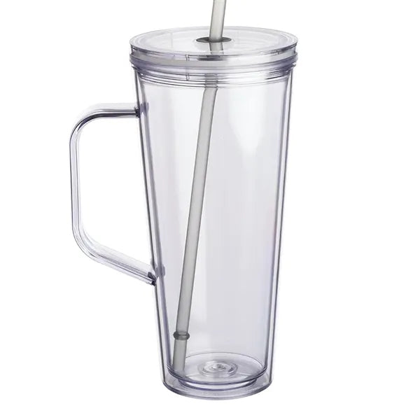 24 oz. Tilden Plastic Tumbler with Handle