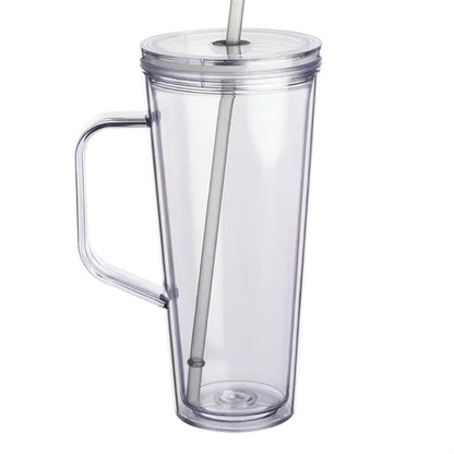 24 oz. Tilden Plastic Tumbler with Handle