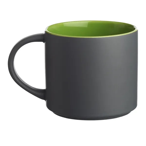 Matte 16 oz. Stackable Ceramic Mugs