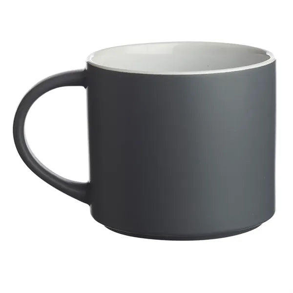 Matte 16 oz. Stackable Ceramic Mugs