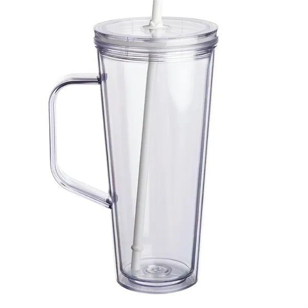 24 oz. Tilden Plastic Tumbler with Handle