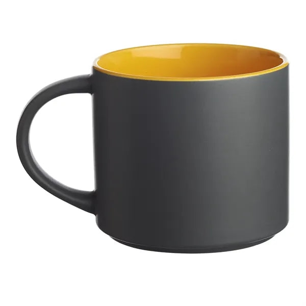 Matte 16 oz. Stackable Ceramic Mugs