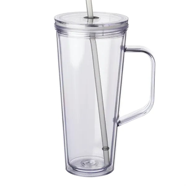24 oz. Tilden Plastic Tumbler with Handle