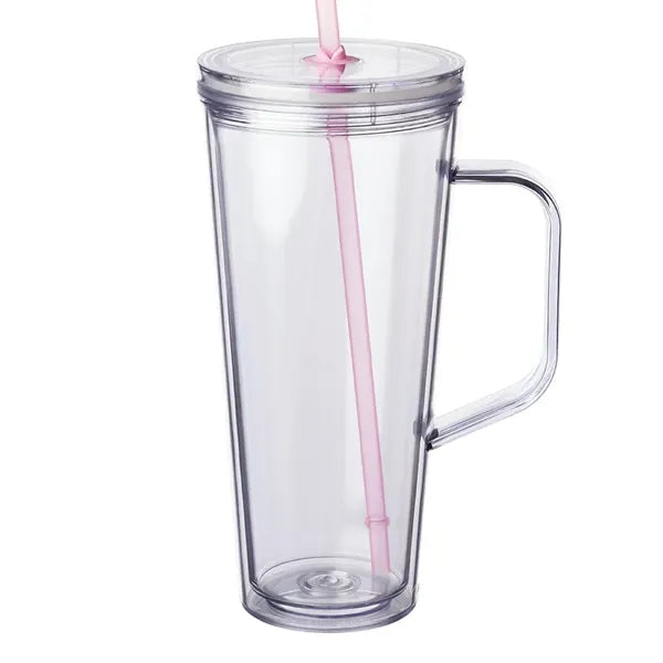 24 oz. Tilden Plastic Tumbler with Handle