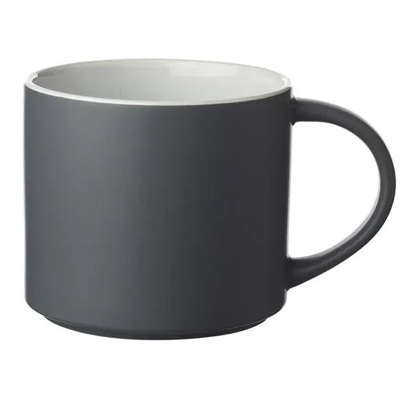 Matte 16 oz. Stackable Ceramic Mugs