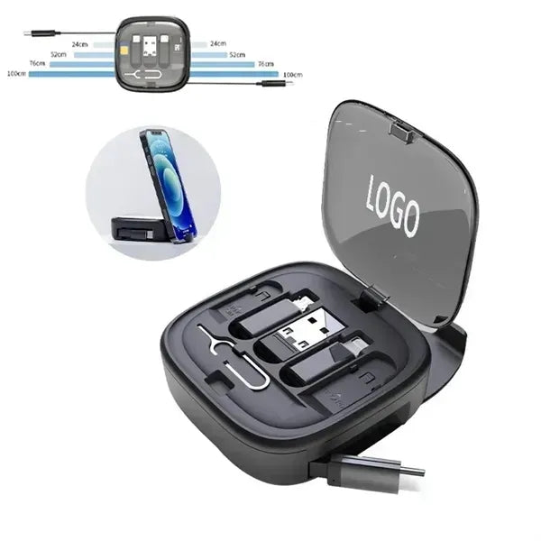 6-in-1 Retractable Charging Cable