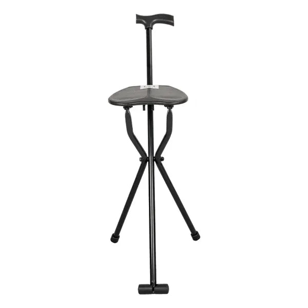 Lightweight Folding Cane With Seat