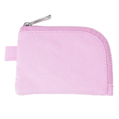 600D RPET Zippered Card Pouch w/ Clip - 4.7" x 3.3"