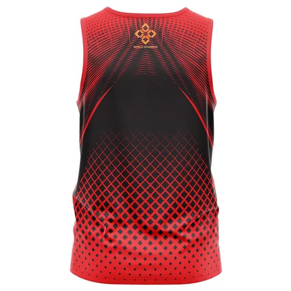 Unisex & Kids' Sublimation Jersey Style Tank Top - 150G