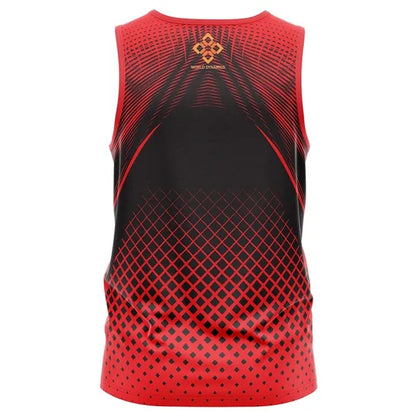 Unisex & Kids' Sublimation Jersey Style Tank Top - 150G