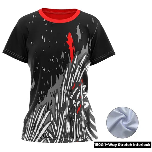 Women's Sublimation Short Sleeve T-Shirt - 150G Interlock