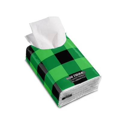 Mini Tissue Packet - Buffalo Plaid