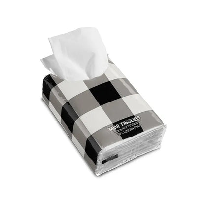 Mini Tissue Packet - Buffalo Plaid