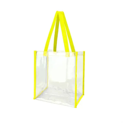 Clear PVC Stadium Approved Tote Bag for  Events
