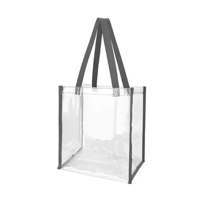 Clear PVC Stadium Approved Tote Bag for  Events