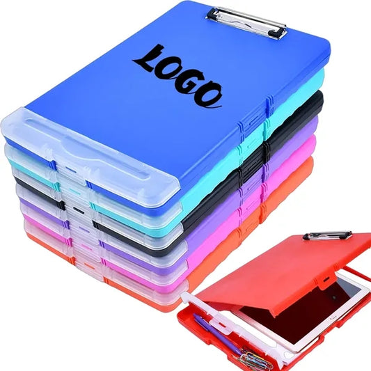 Waterproof A4 File Box with Pen Slot