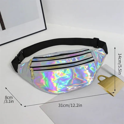 Waterproof Neon Adjustable Belt Fanny Pack