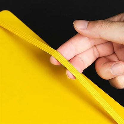 A5 Strap Notebook with Pen Holder Elastic Band