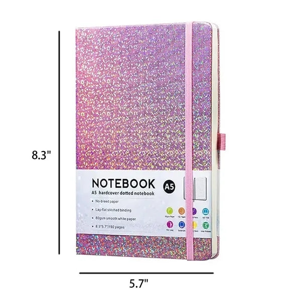 A5 Strap Notebook with Pen Holder Elastic Band