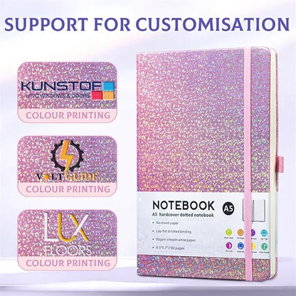 A5 Strap Notebook with Pen Holder Elastic Band