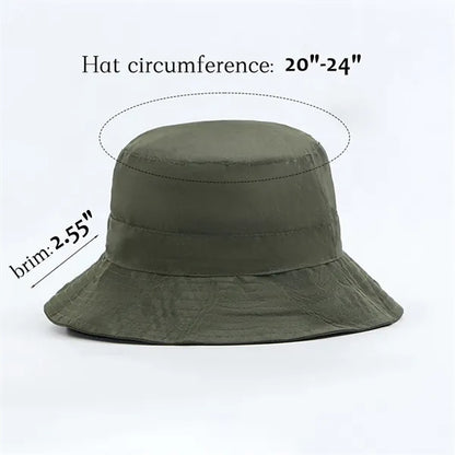 Foldable Quick-Drying Sun Visor Bucket Hat