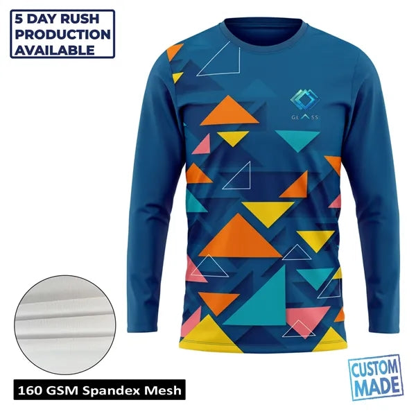Unisex & Kids' Sublimation Modal Long Sleeve T-Shirt -