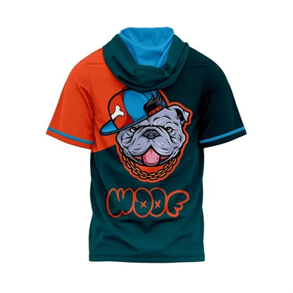 Unisex & Kids' Sublimation Spandex Interlock SS Hooded Tee