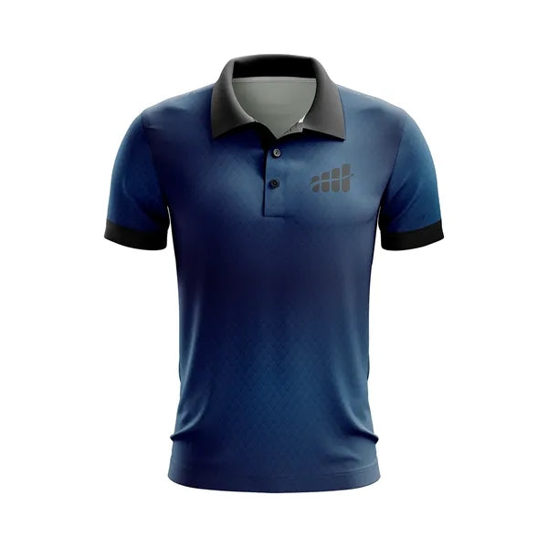 Unisex & Kids' Sublimation Short Sleeve Polo - Spandex