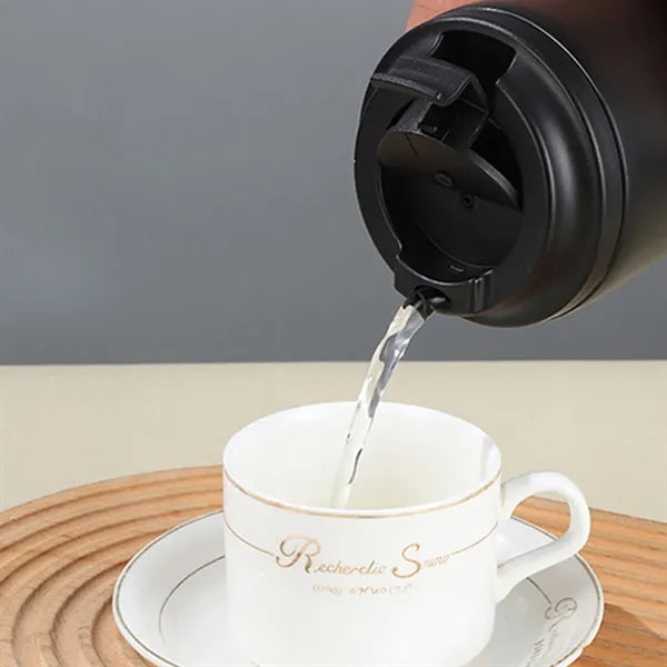 12oz 304 Stainless Steel Double-Wall Vacuum Mug with Scale