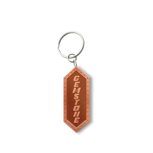 Customized Solid Iron Keychain with Antique Copper Plating