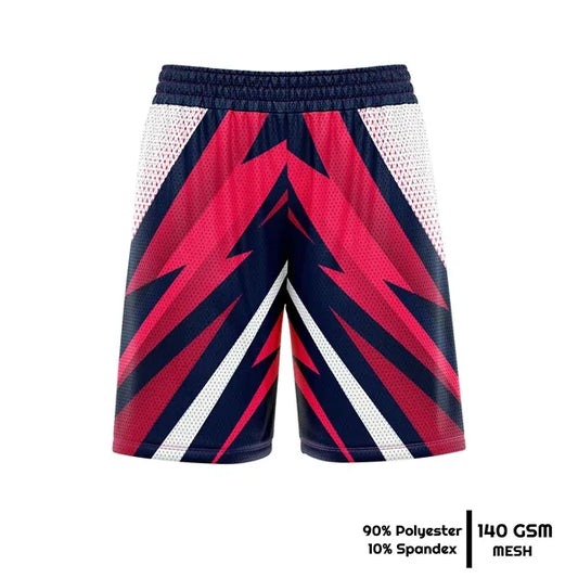 Unisex & Kids' Sublimation Shorts w/ Lining - 140G Mesh