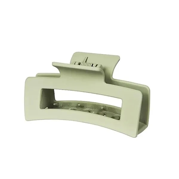 Vintage Oversized Shark-Shaped Frosted Claw Hair Clip