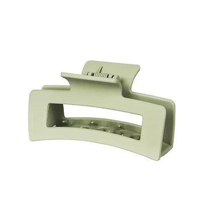 Vintage Oversized Shark-Shaped Frosted Claw Hair Clip