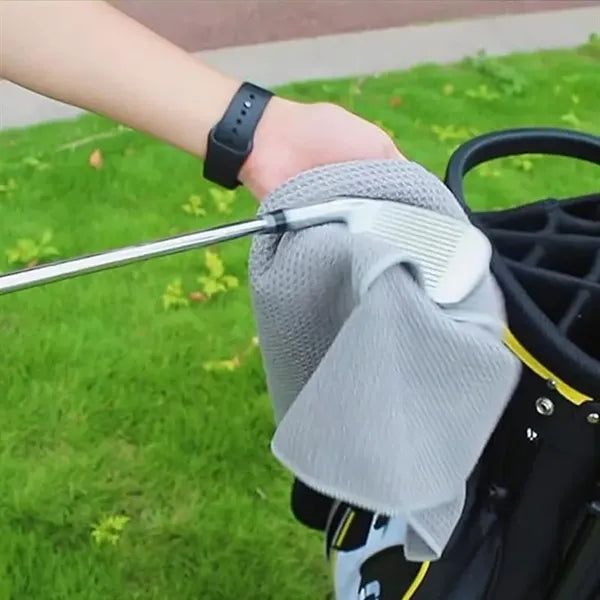 Microfiber Golf Towel with Carabiner Clip