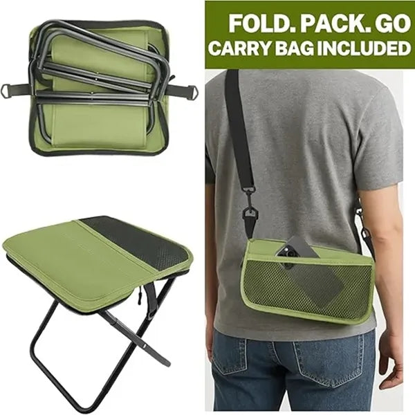 Lightweight Foldable Stool with Carrying Bag