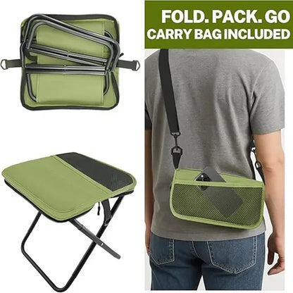 Lightweight Foldable Stool with Carrying Bag
