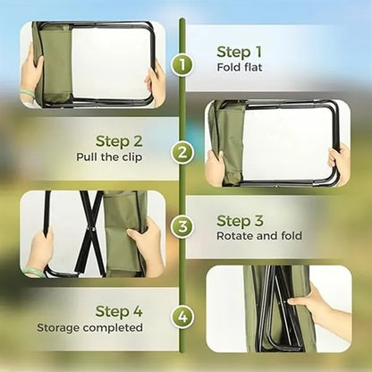 Lightweight Foldable Stool with Carrying Bag