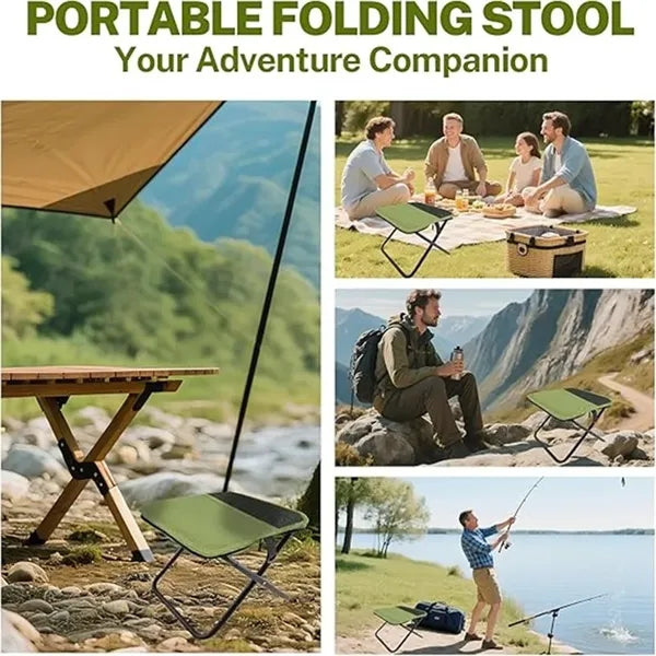 Lightweight Foldable Stool with Carrying Bag