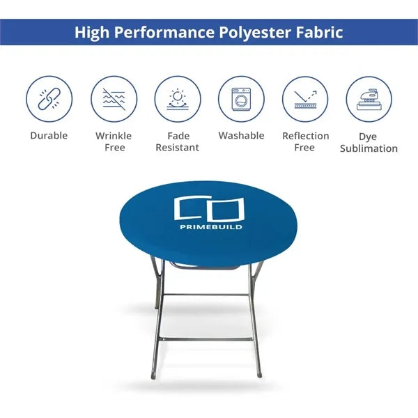 Round Spandex Table Top Cover (Diameter - 60")