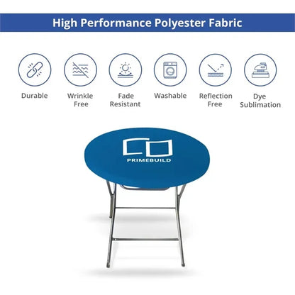 Round Spandex Table Top Cover (Diameter - 60")