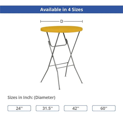 Round Spandex Table Top Cover (Diameter - 60")