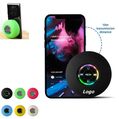 Portable Waterproof Bluetooth Mini Speaker with Suction Cup