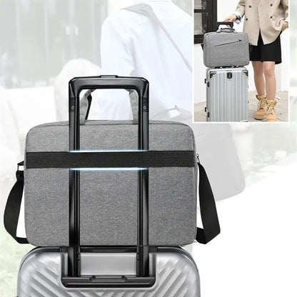 Business school tablet laptop shoulder bag carrying case