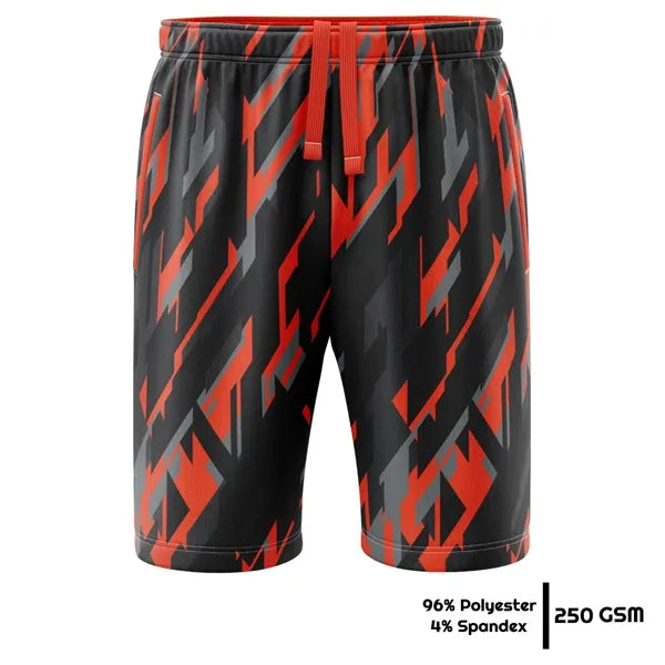 Unisex & Kids' Sublimation 250G Lightweight Sweat Shorts
