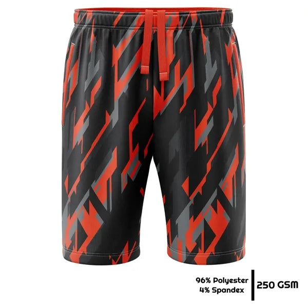 Unisex & Kids' Sublimation 250G Lightweight Sweat Shorts