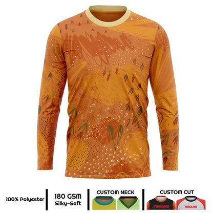Unisex & Kids' Sublimation 180G Silk-Feel Long Sleeve