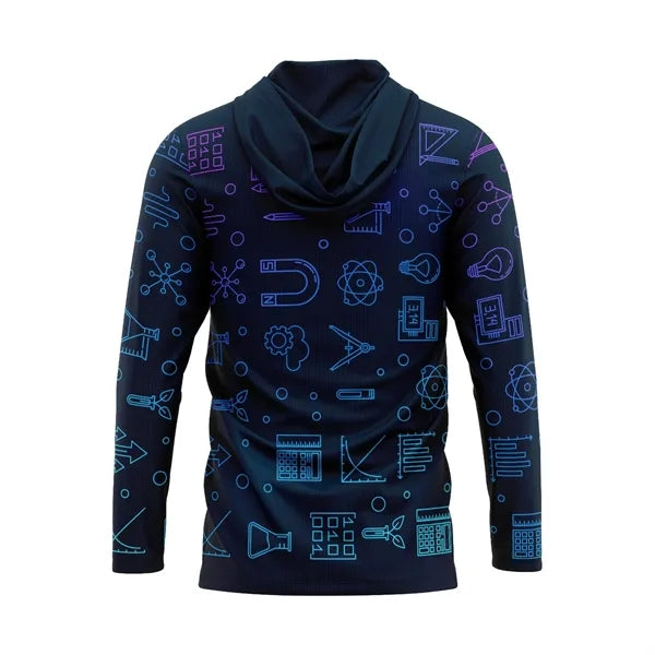 Unisex & Kids' Sublimation 180G Silk-Feel Long Sleeve Hooded