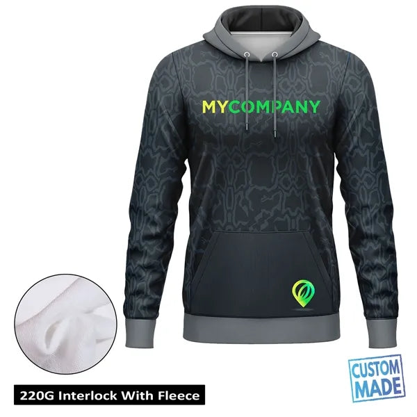 Unisex & Kids' Sublimation 220G Ultra Light Kangaroo Hoodie
