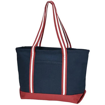 24 oz. Large Cotton Canvas Admiral Tote