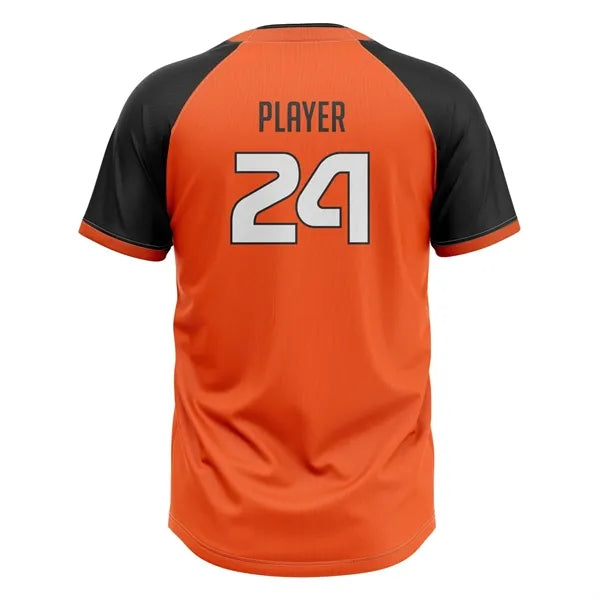 Men's & Kids' Sublimation 2-Button Baseball Jersey - 200G